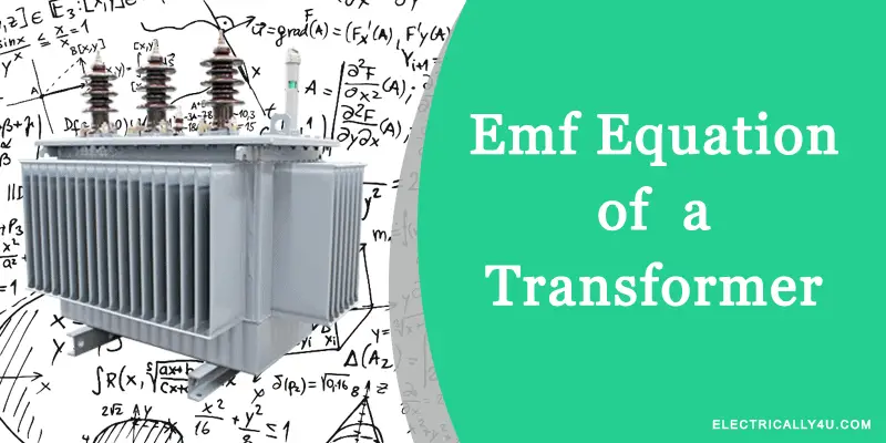 emf equation of a transformer