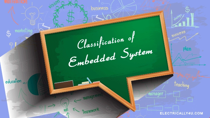 classification of embedded system