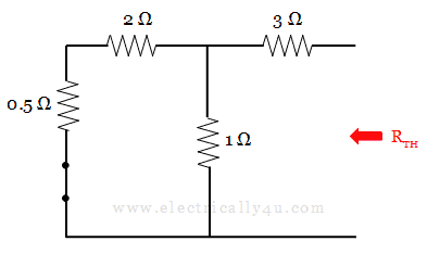 maximum power transfer theorem Problem solution 1