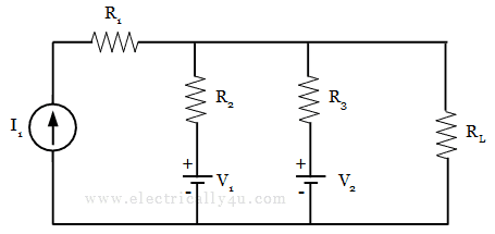 Illustration of Superposition theorem 1