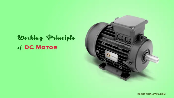 Working principle of DC motor