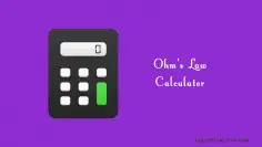 Ohm's law calculator