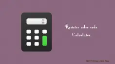 Resistor color code Calculator